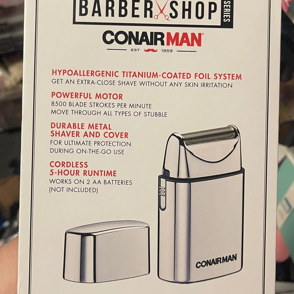 ConairMan Silver Metal Foil Shaver